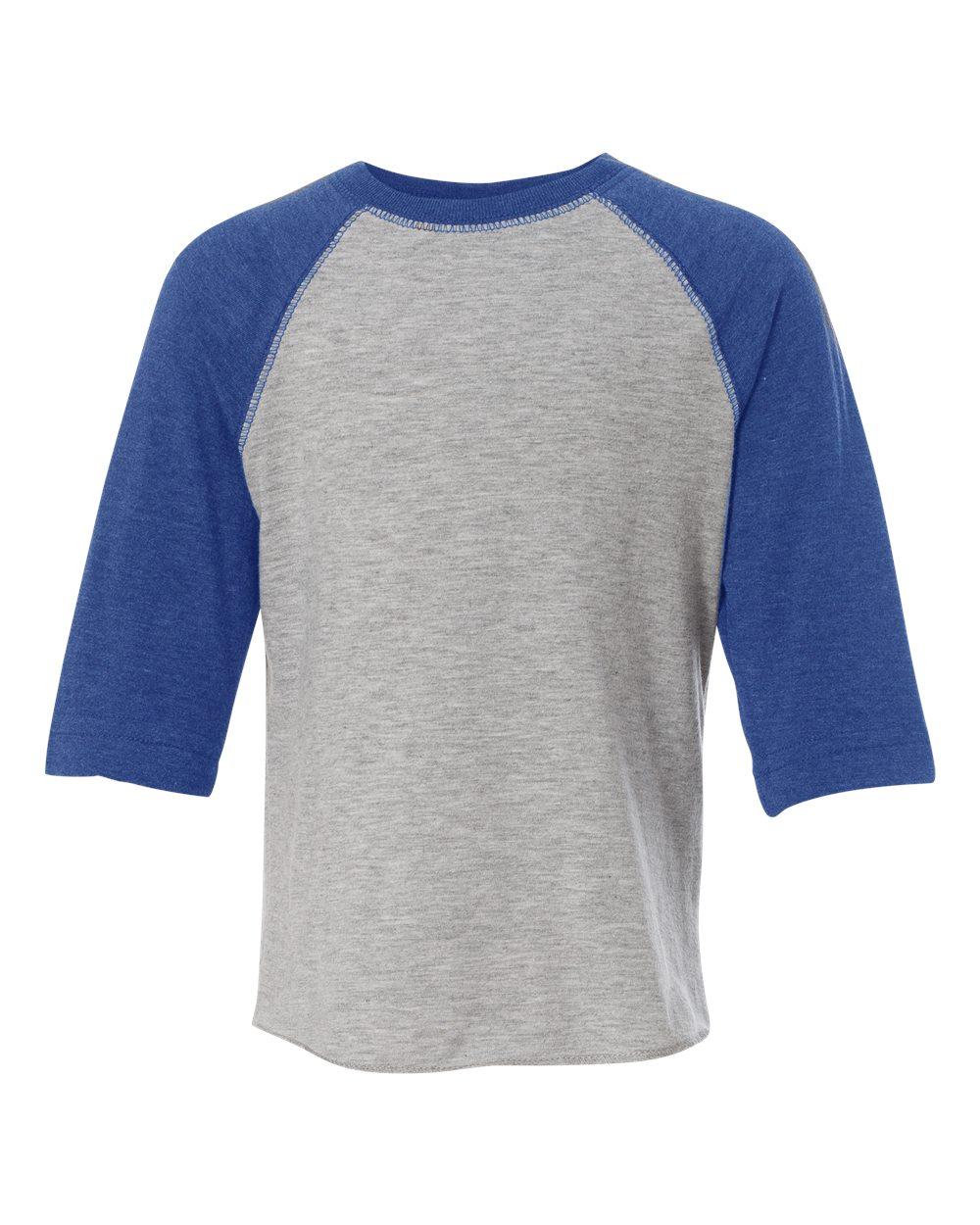 3330 Rabbit Skins Toddler Baseball Fine Jersey Three-Quarter Sleeve Tee Zoom Image
