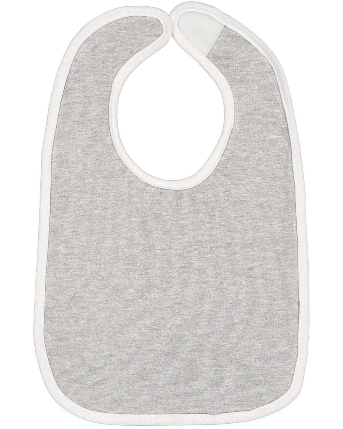 RS1004 Rabbit Skins Infant Contrast Trim Bib Zoom Image