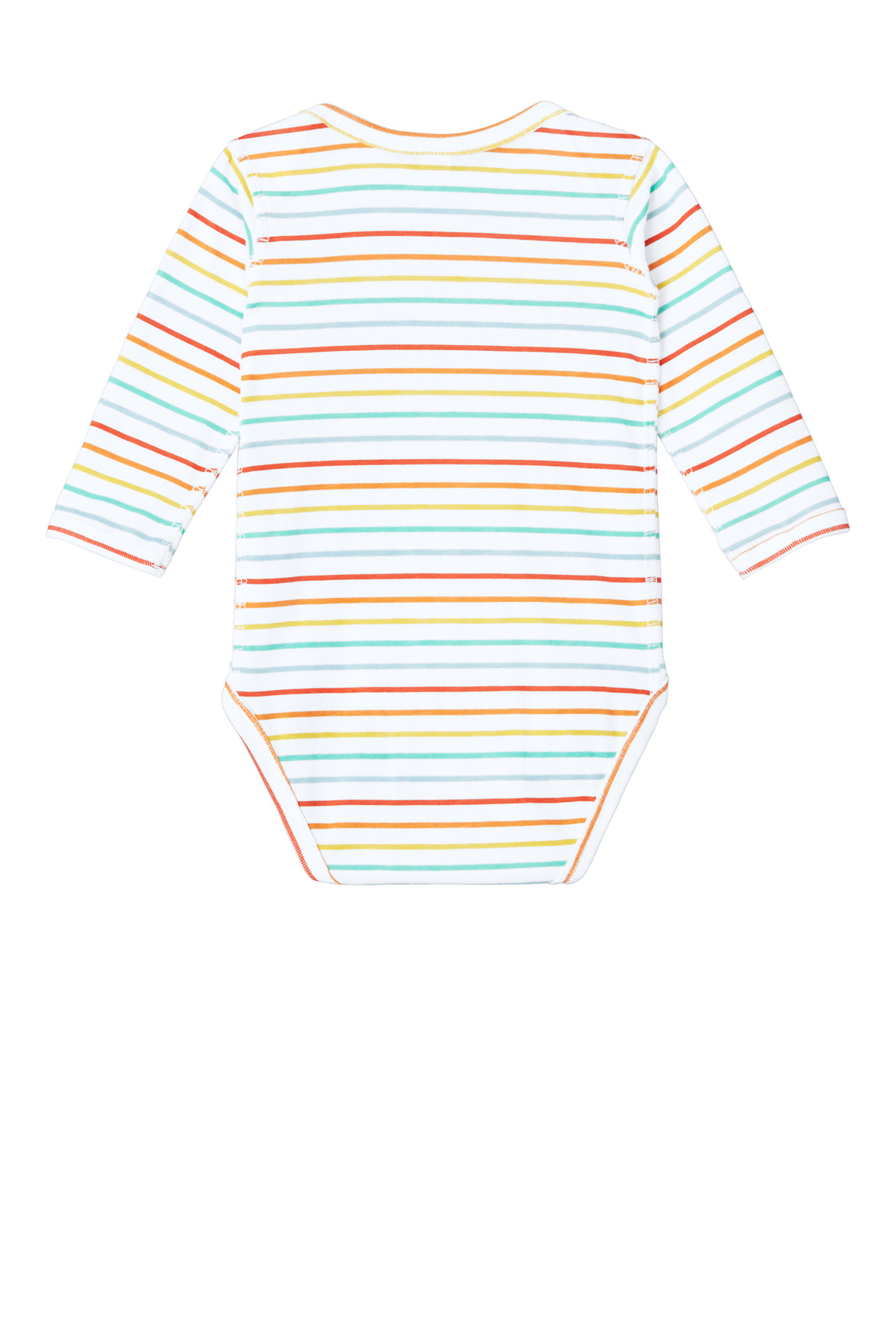 RS4421 Rabbit Skins Infant Long Sleeve Jersey Bodysuit - Back Image