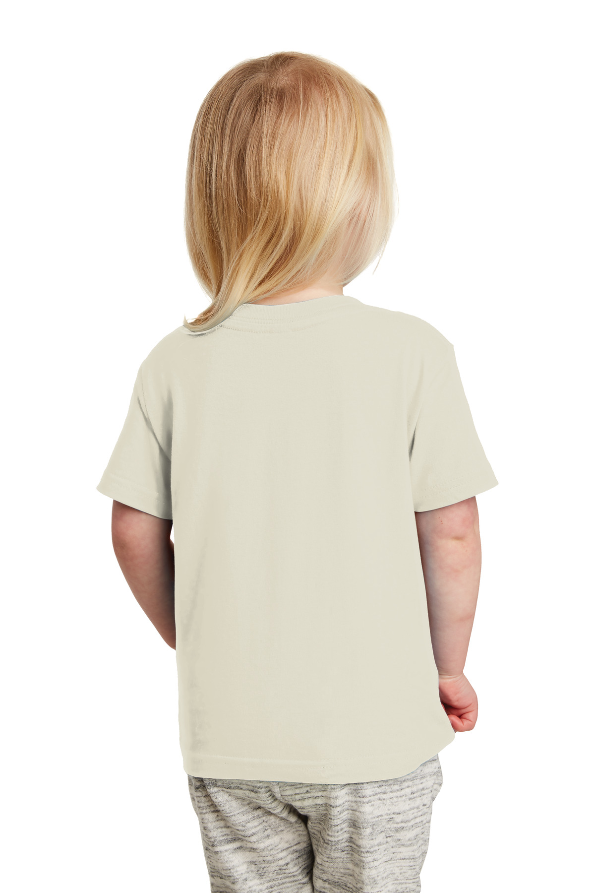 RS3321 Rabbit Skins Toddler Fine Jersey Tee. - Back Image