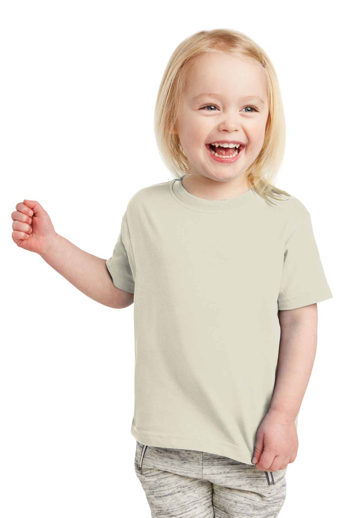 RS3321 Rabbit Skins Toddler Fine Jersey Tee.