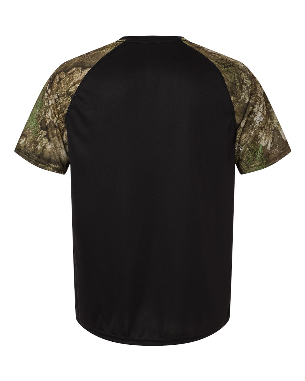 RT2103 RealTree Unisex Performance Colorblock T-Shirt - Back Image