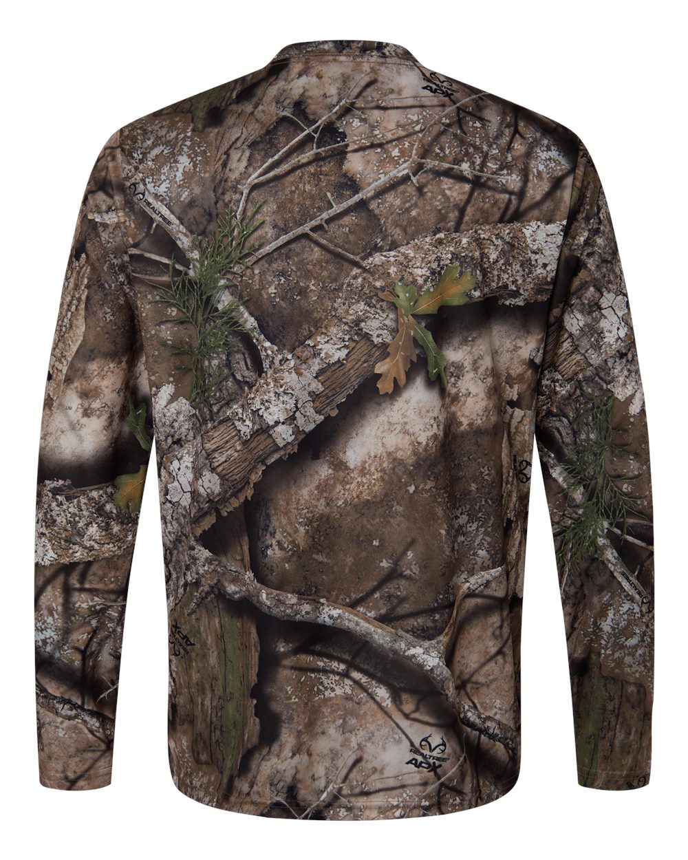 RT3102 RealTree Unisex Performance Long Sleeve T-Shirt - Back Image