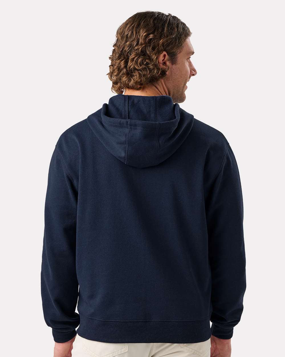 RC1090 Recover Full-Zip Hooded Sweatshirt - Back Image