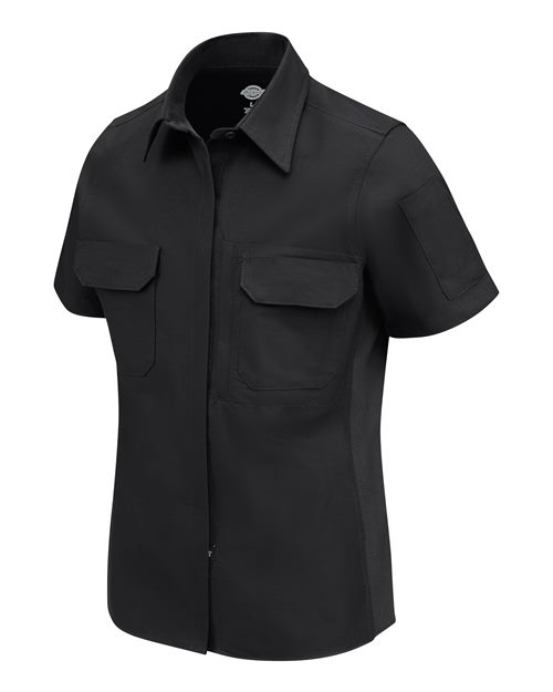 1T21 Red Kap Womens Short Sleeve Meridian Shirt 1T21 Red Kap Womens Short Sleeve Meridian Shirt - Siide Image