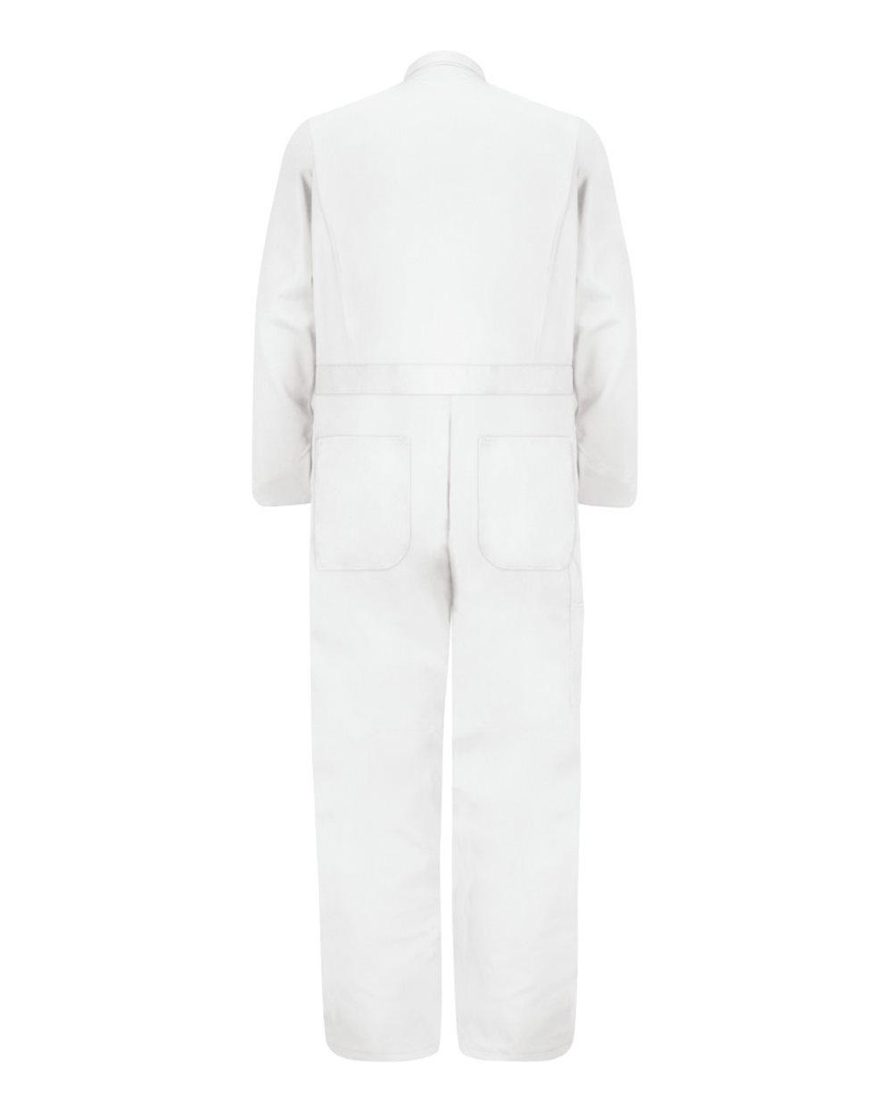 CC16 Red Kap Button-Front Cotton Coverall - Back Image