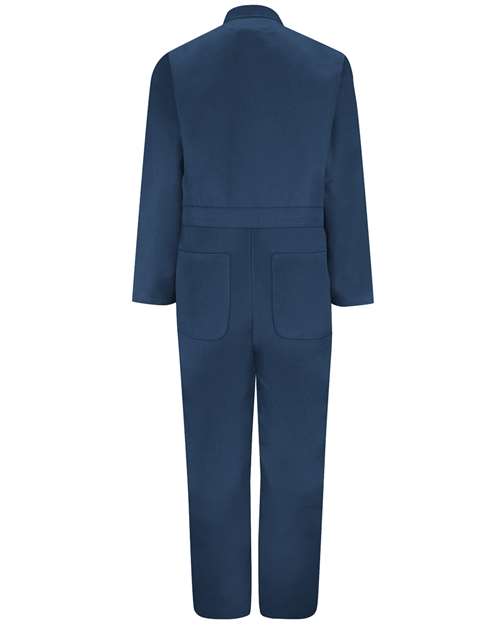 CT10 Red Kap Twill Action Back Coverall CT10 Red Kap Twill Action Back Coverall - Back Image