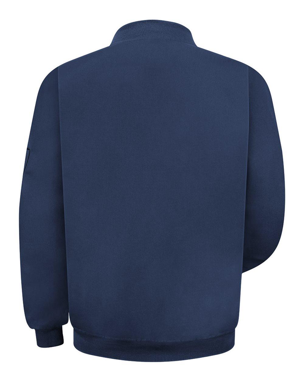 JT36L Red Kap Unlined Team Jacket Long Sizes JT36L Red Kap Unlined Team Jacket Long Sizes - Back Image