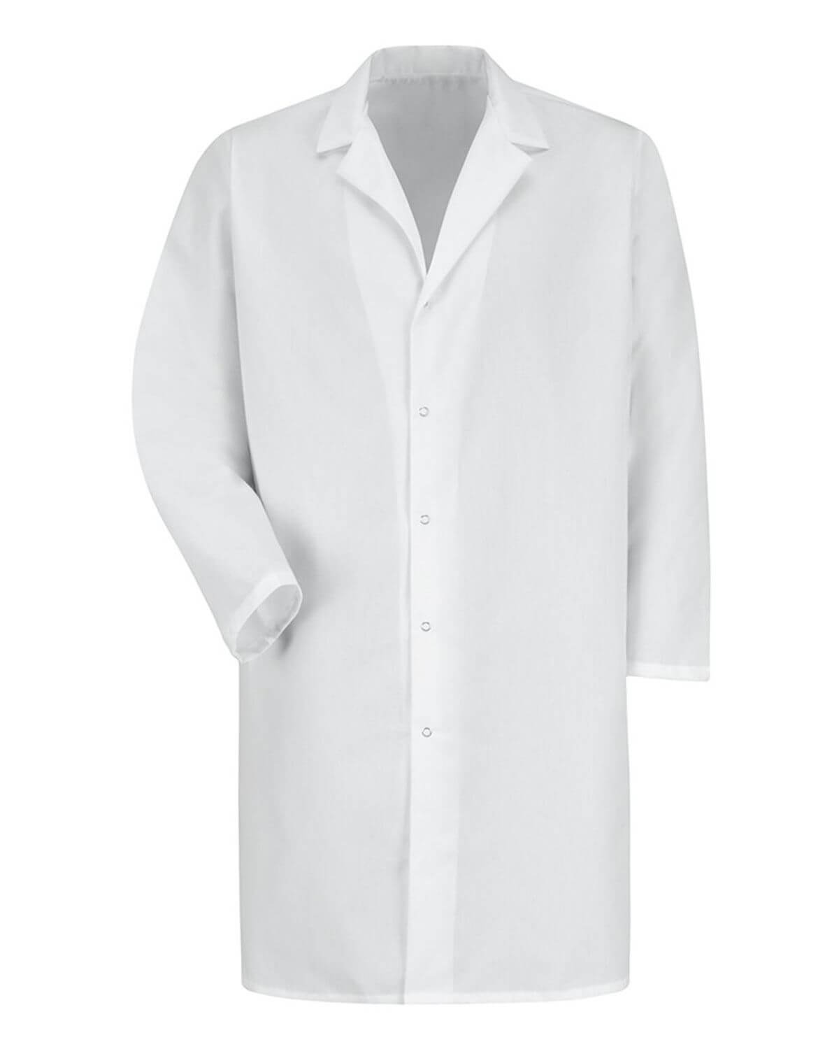 KP38 Red Kap Lab Coat with Gripper
