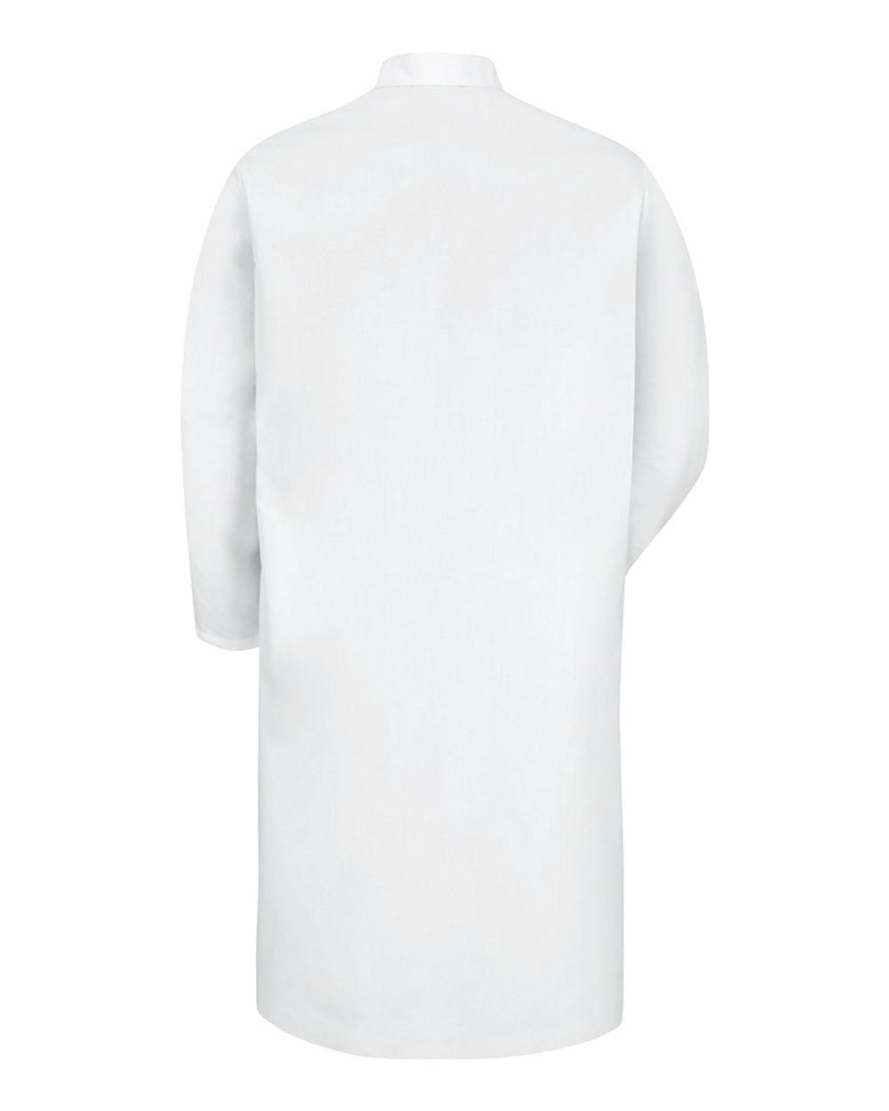 KS62 Red Kap Butcher Coat with Exterior Chest Pocket KS62 Red Kap Butcher Coat with Exterior Chest Pocket - Back Image