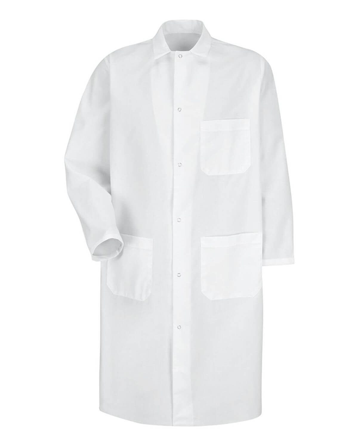 KS62 Red Kap Butcher Coat with Exterior Chest Pocket KS62 Red Kap Butcher Coat with Exterior Chest Pocket