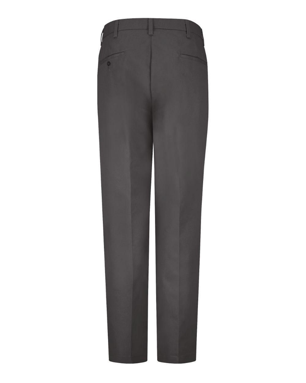 PT38 Red Kap Pleated Twill Slacks - Back Image
