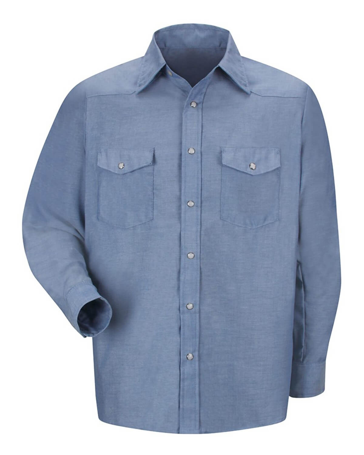 SC14L Red Kap Deluxe Western Style Long Sleeve Shirt Long Sizes