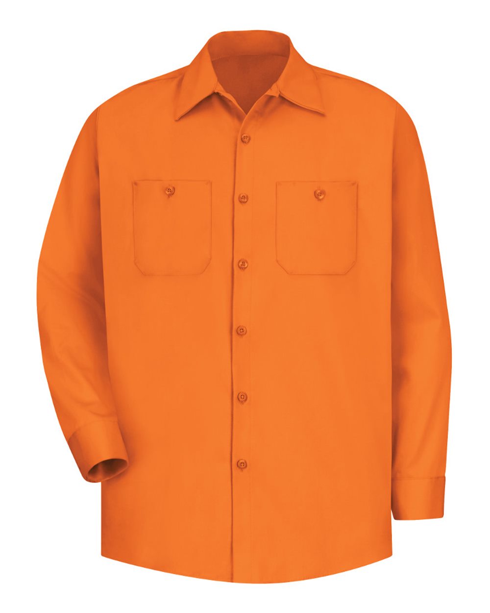 SC30T Red Kap Cotton Long Sleeve Uniform Shirt Tall Sizes SC30T Red Kap Cotton Long Sleeve Uniform Shirt Tall Sizes