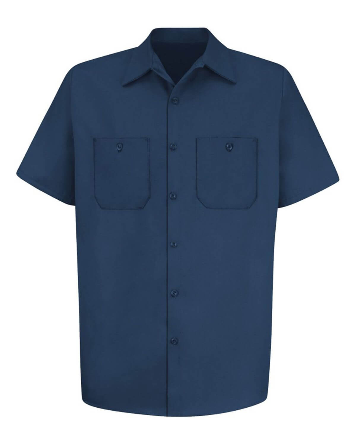 SC40 Red Kap Cotton Short Sleeve Uniform Shirt