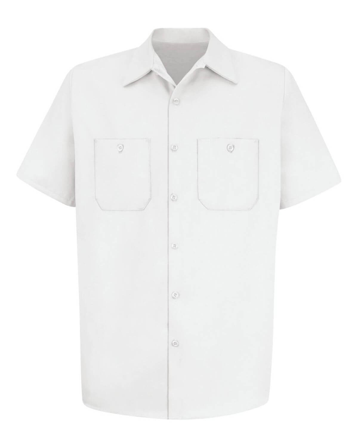 SC40 Red Kap Cotton Short Sleeve Uniform Shirt