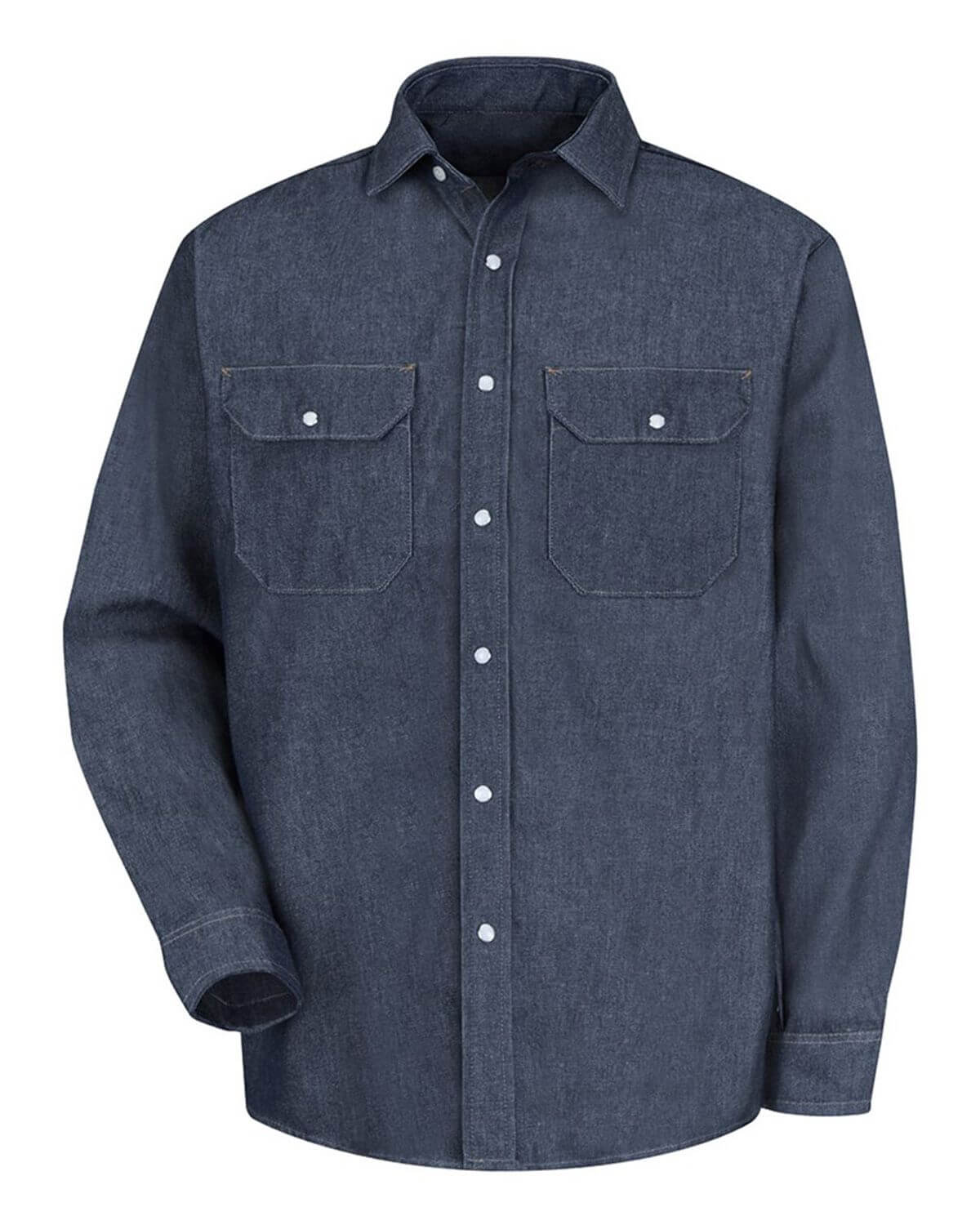 SD78 Red Kap Deluxe Denim Long Sleeve Shirt SD78 Red Kap Deluxe Denim Long Sleeve Shirt
