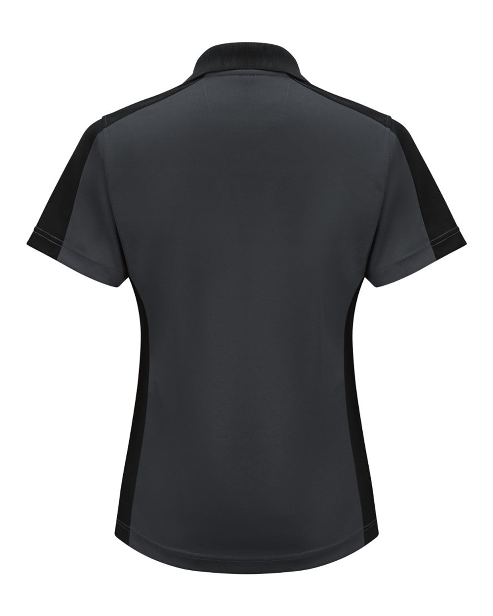 SK53 Red Kap Womens Short Sleeve Performance Knit Two-Tone Polo - Back Image