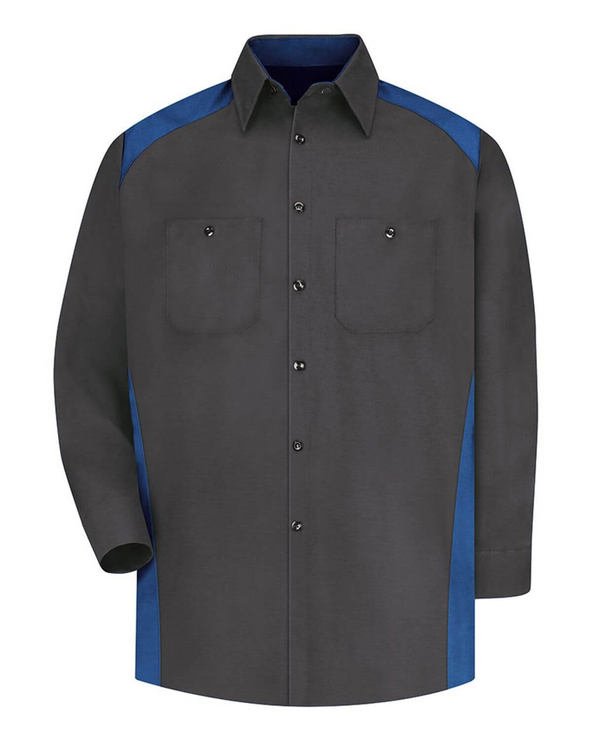 SP18 Red Kap Long Sleeve Motorsports Shirt