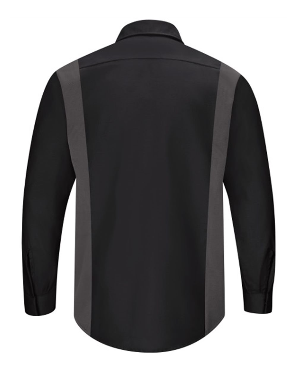 SY32L Red Kap Performance Plus Long Sleeve Shirt with OilBlok Technology - Long Sizes - Back Image