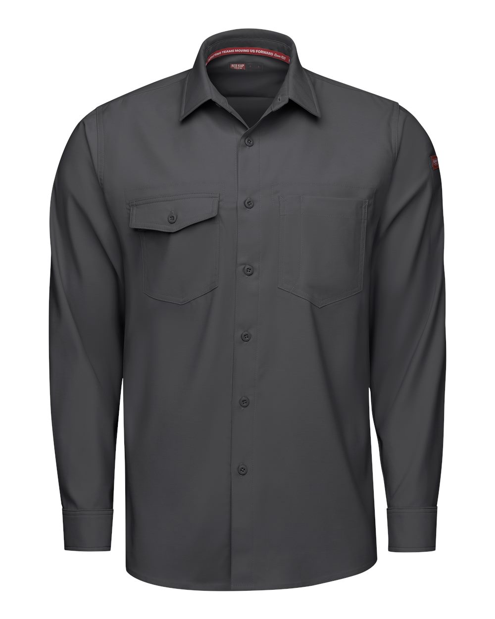 TSM4T Red Kap Cooling Long Sleeve Work Shirt Tall Sizes Zoom Image