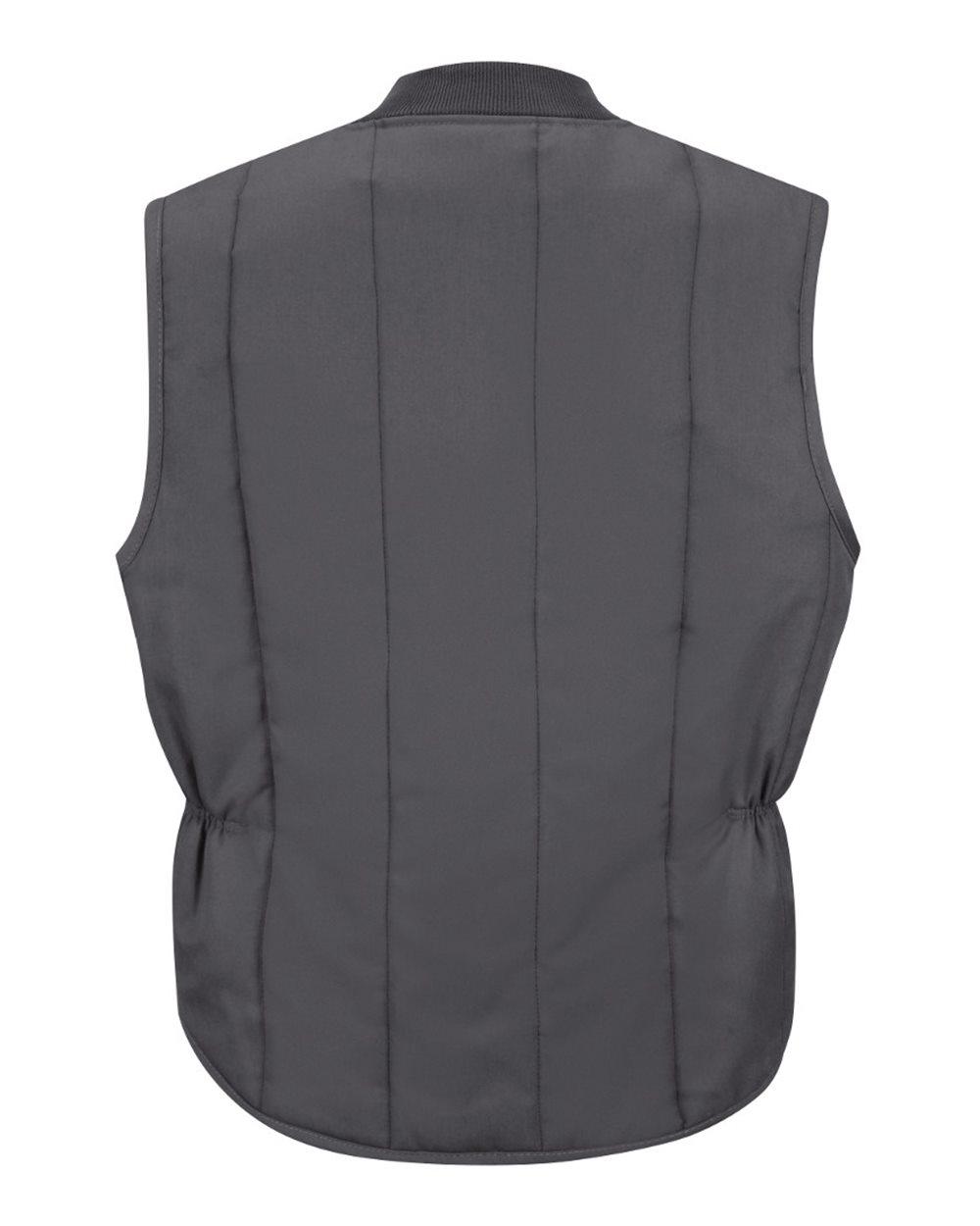 VT22L Red Kap Quilted Vest Long Sizes - Back Image