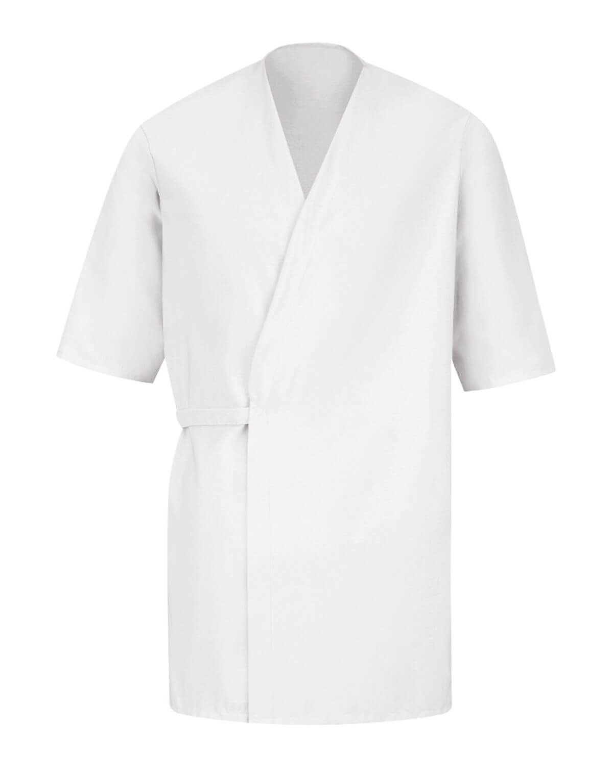 WP18 Red Kap Collarless Poplin Butcher Wrap