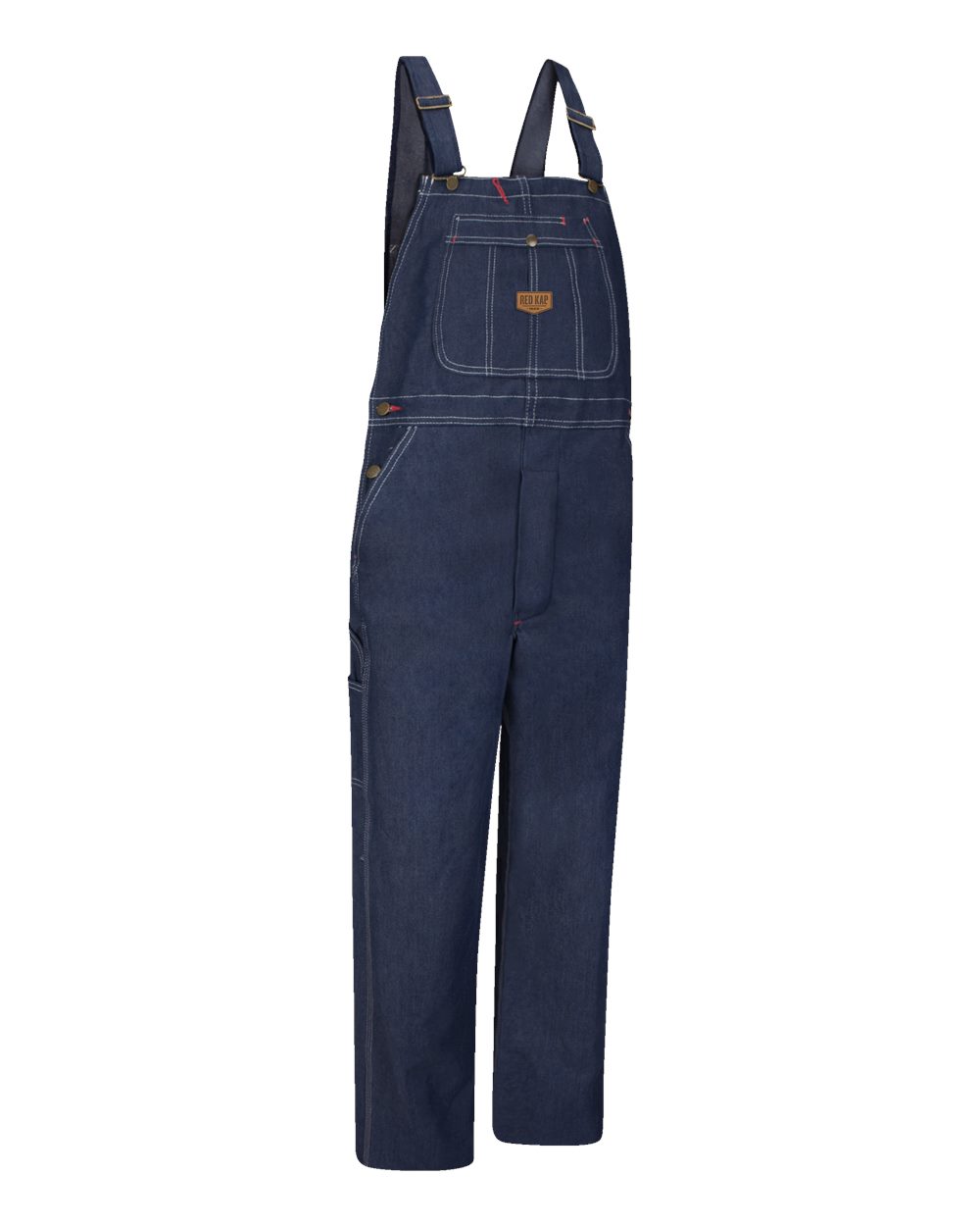 BD10EXT Red Kap Denim Bib Overall Extended Sizes - Siide Image
