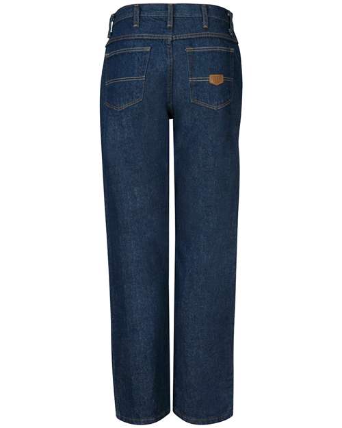 PD60ODD Red Kap Relaxed Fit Jean Odd Waist Sizes - Back Image