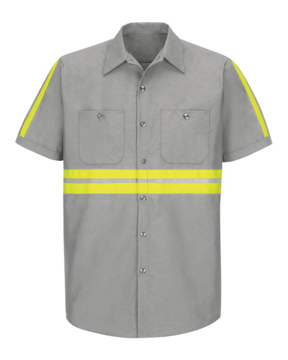 SP24EL Red Kap Enhanced Visibility Industrial Work Shirt Long Sizes SP24EL Red Kap Enhanced Visibility Industrial Work Shirt Long Sizes