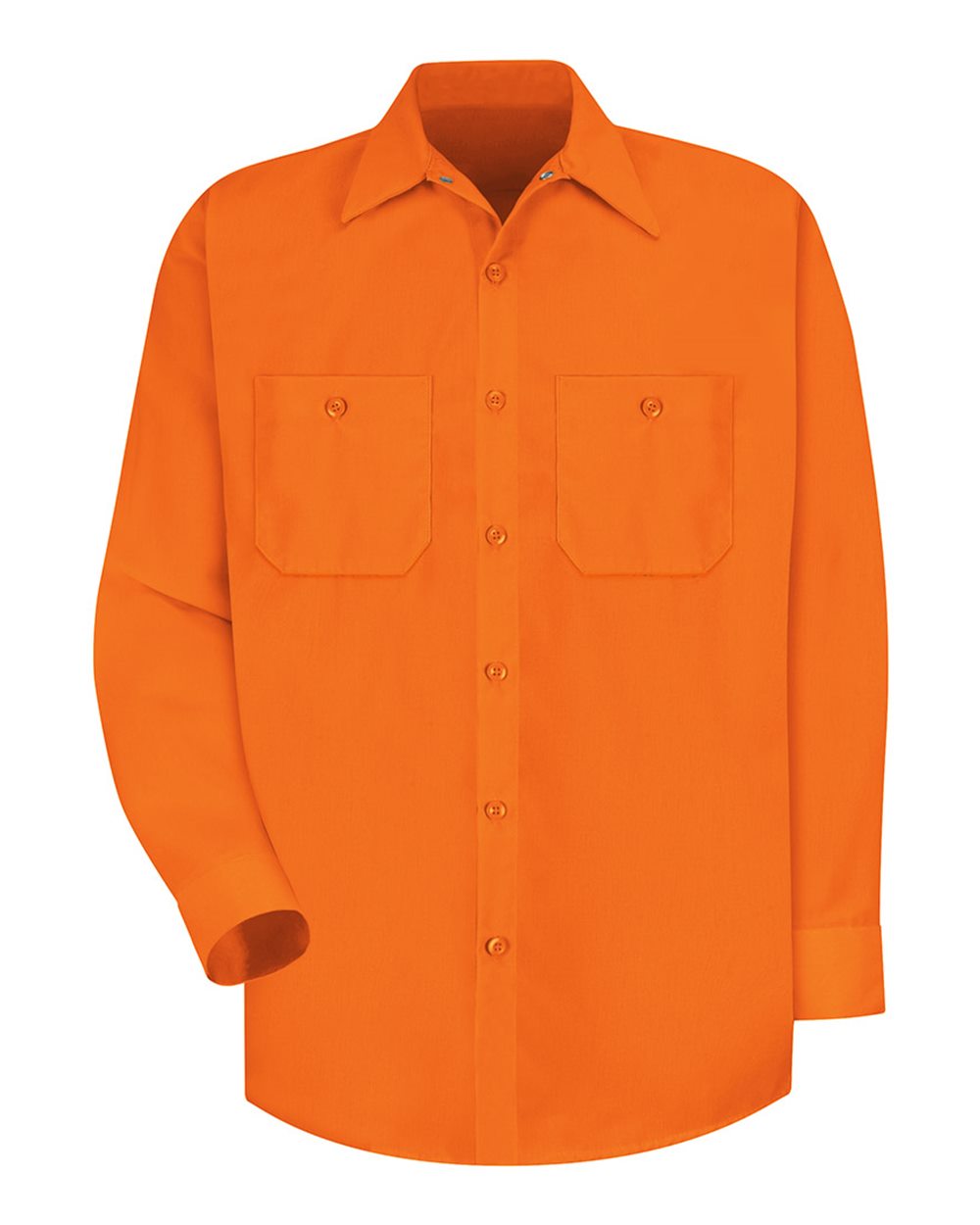SS14 Red Kap Enhanced Visibility Long Sleeve Work Shirt SS14 Red Kap Enhanced Visibility Long Sleeve Work Shirt