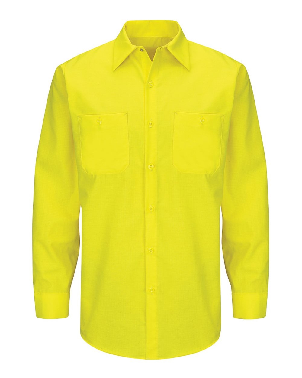 SY14 Red Kap Enhanced & Hi-Visibility Long Sleeve Work Shirt
