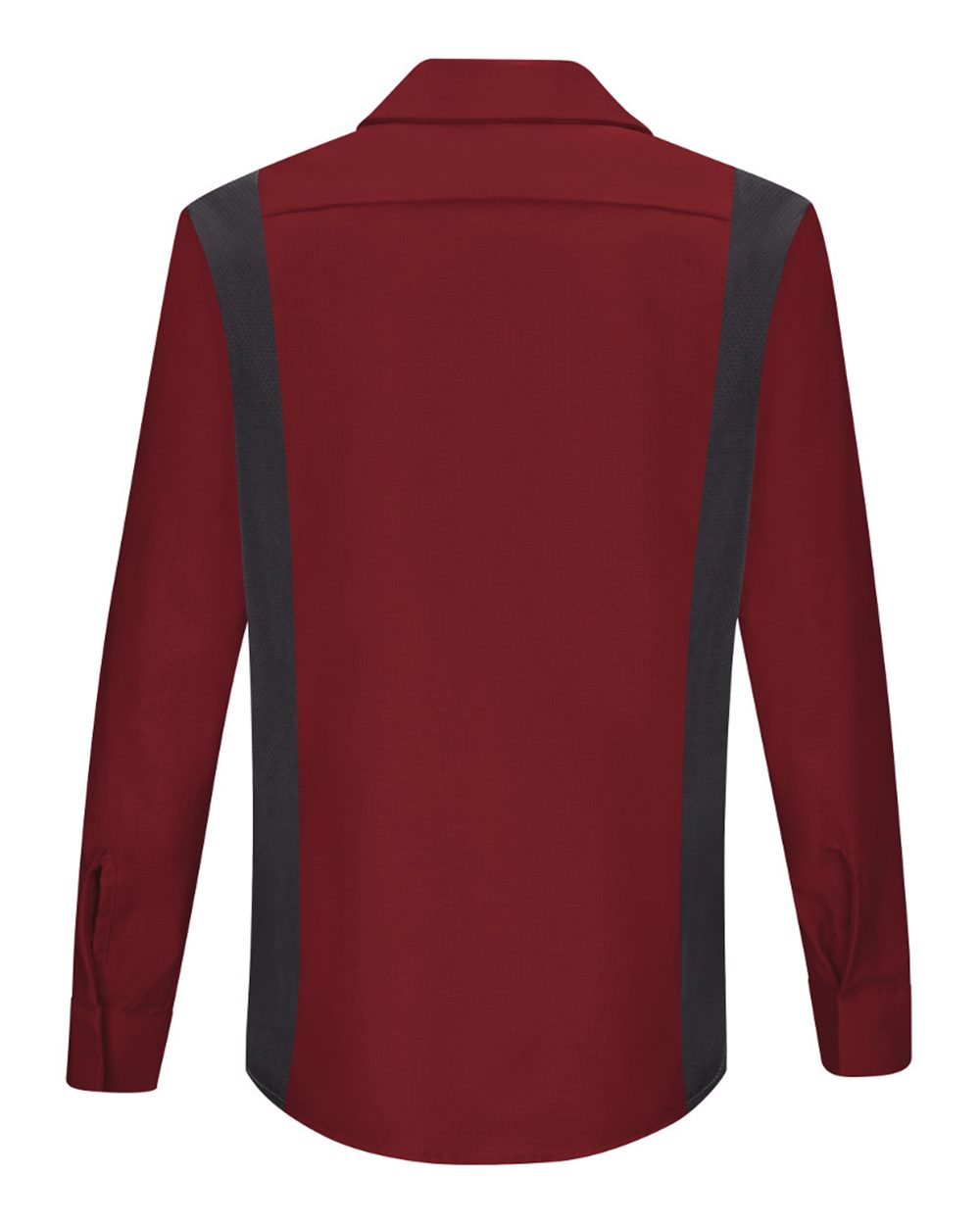 SY31 Red Kap Womens Performance Plus Long Sleeve Shop Shirt with Oilblok Technology - Back Image