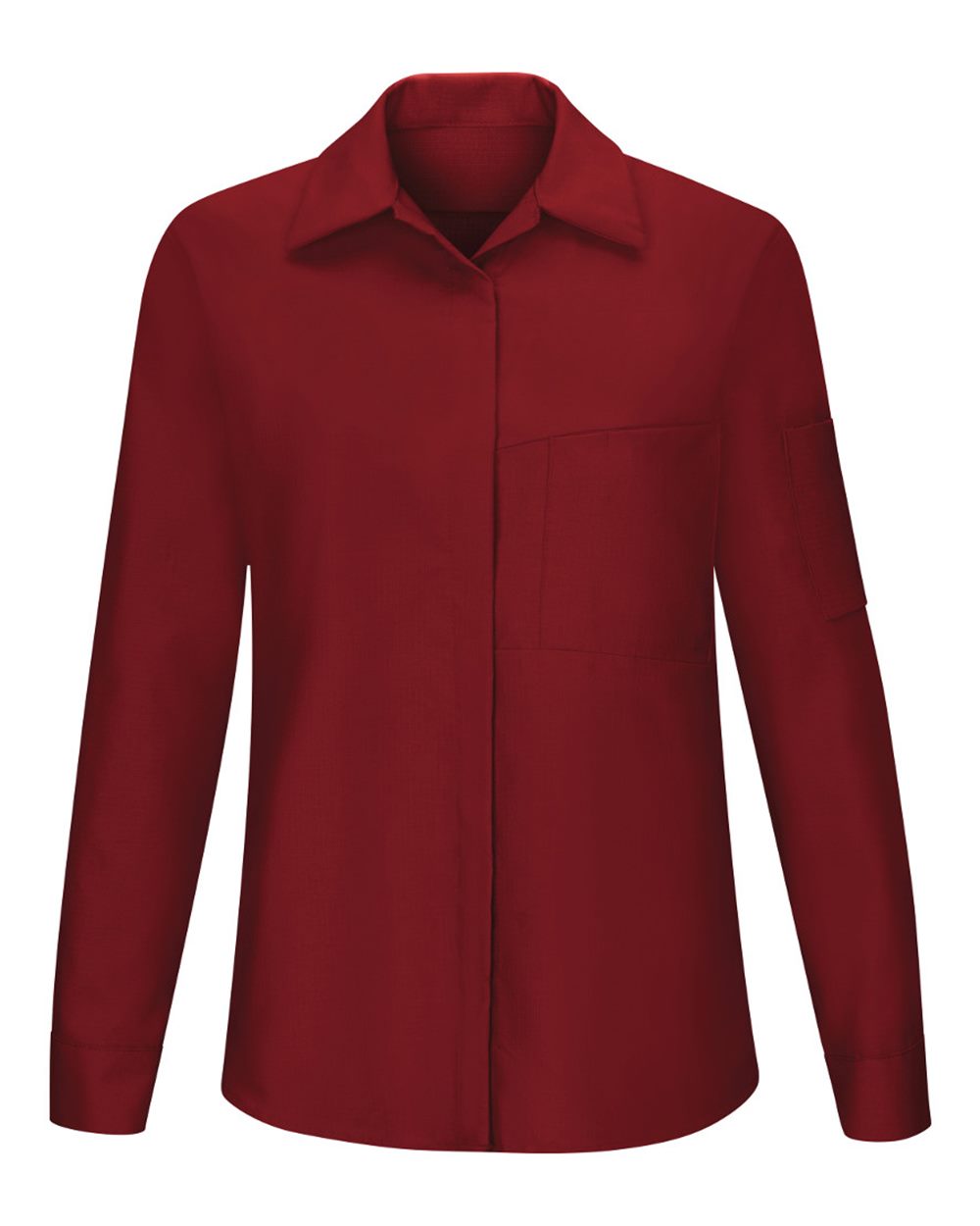 SY31 Red Kap Womens Performance Plus Long Sleeve Shop Shirt with Oilblok Technology SY31 Red Kap Womens Performance Plus Long Sleeve Shop Shirt with Oilblok Technology