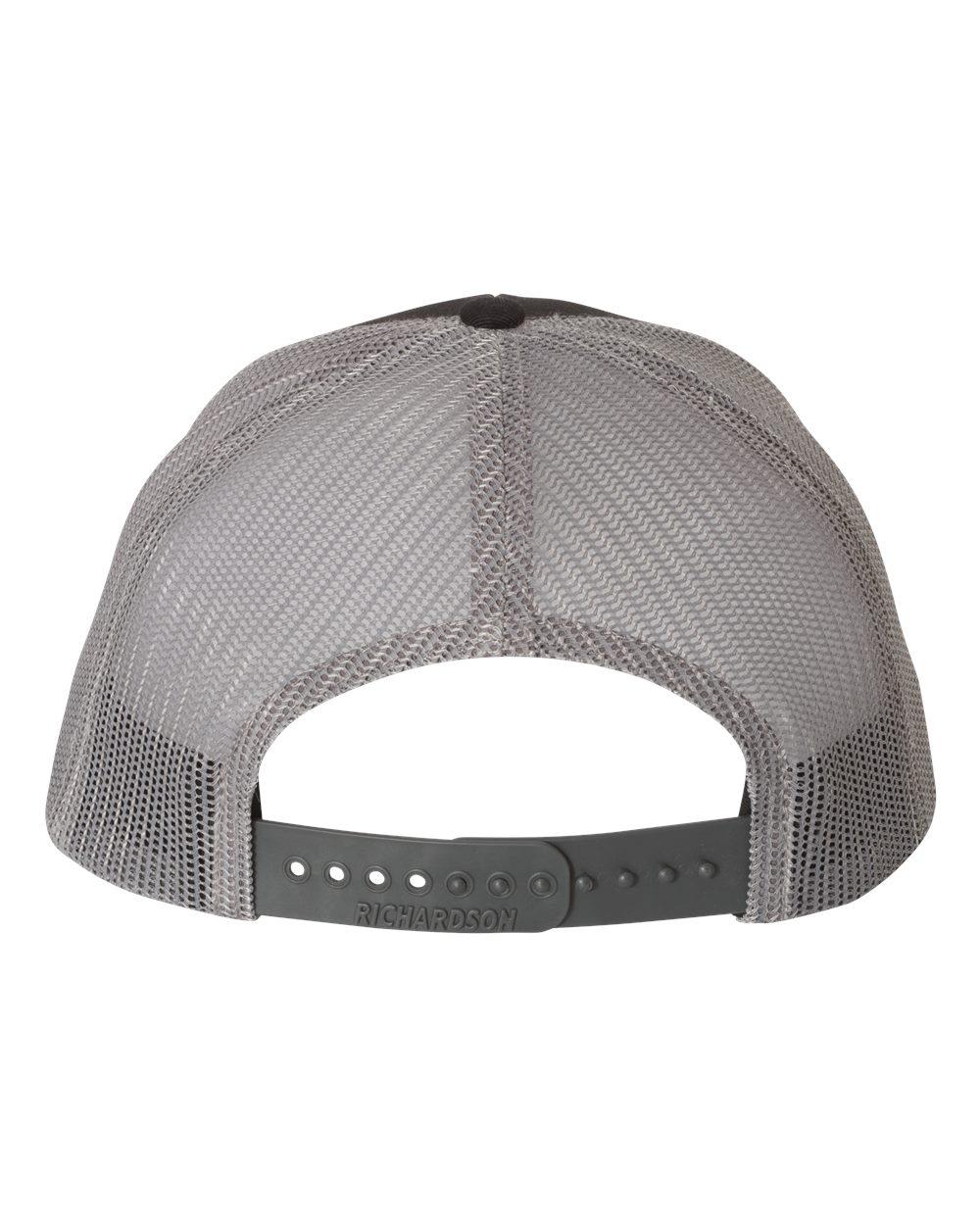 112 Richardson Trucker Snapback Hat - Back Image