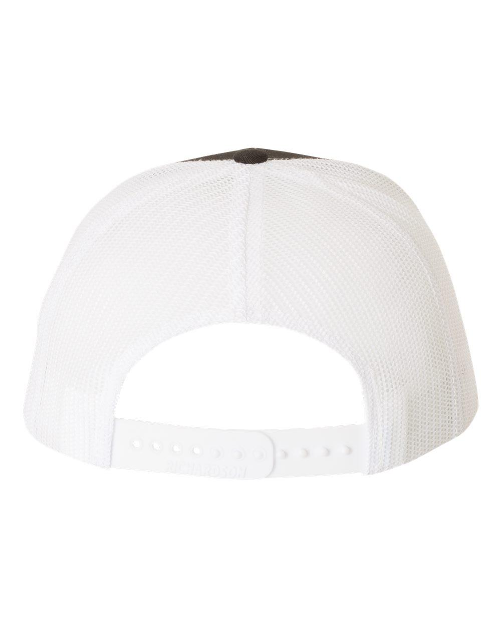 112 Richardson Trucker Snapback Hat - Back Image