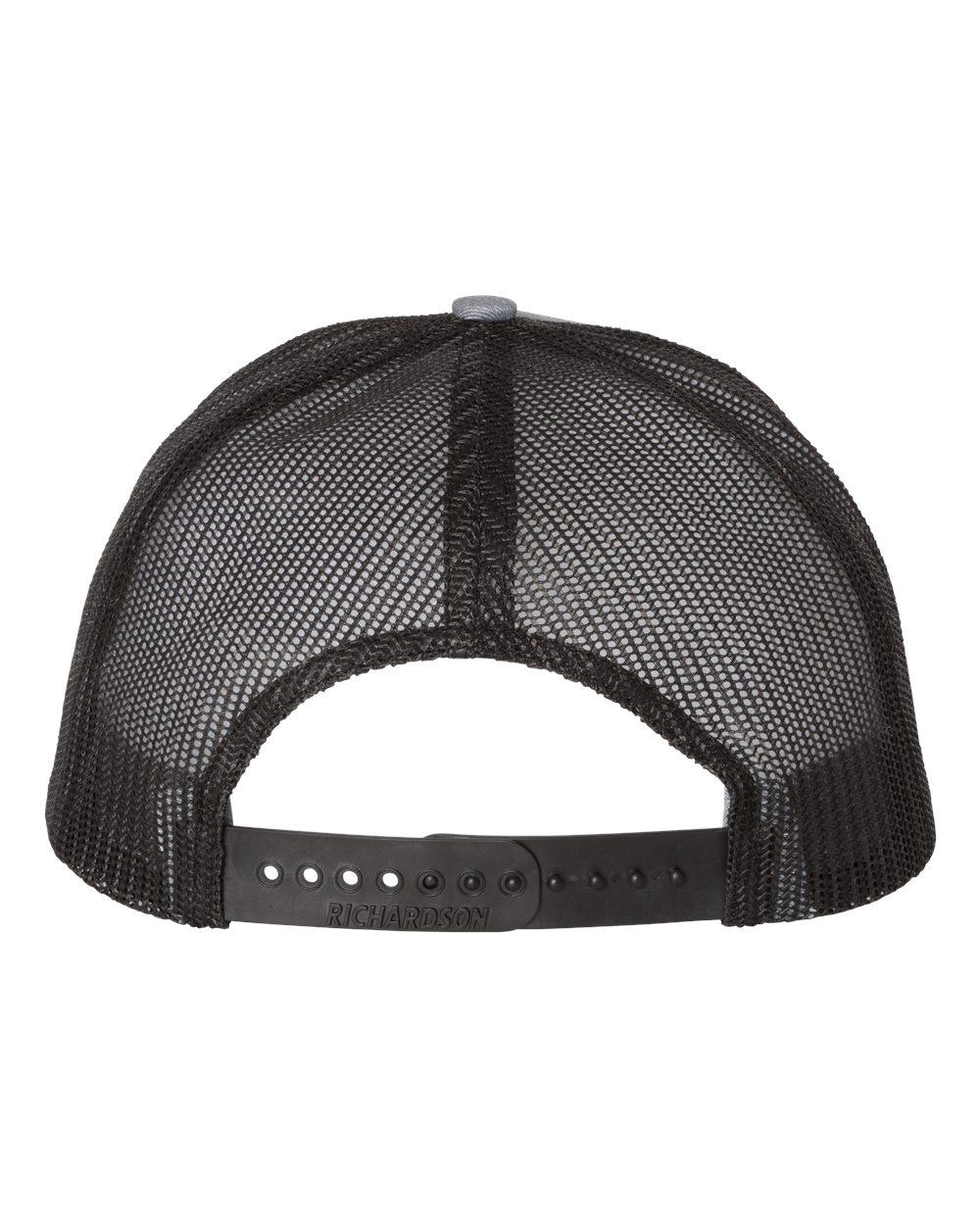 112 Richardson Trucker Snapback Hat - Back Image