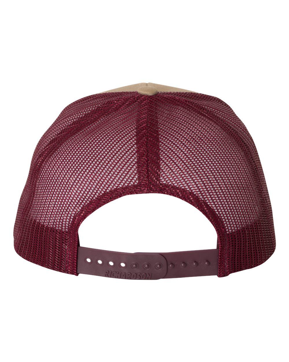 112 Richardson Trucker Snapback Hat - Back Image