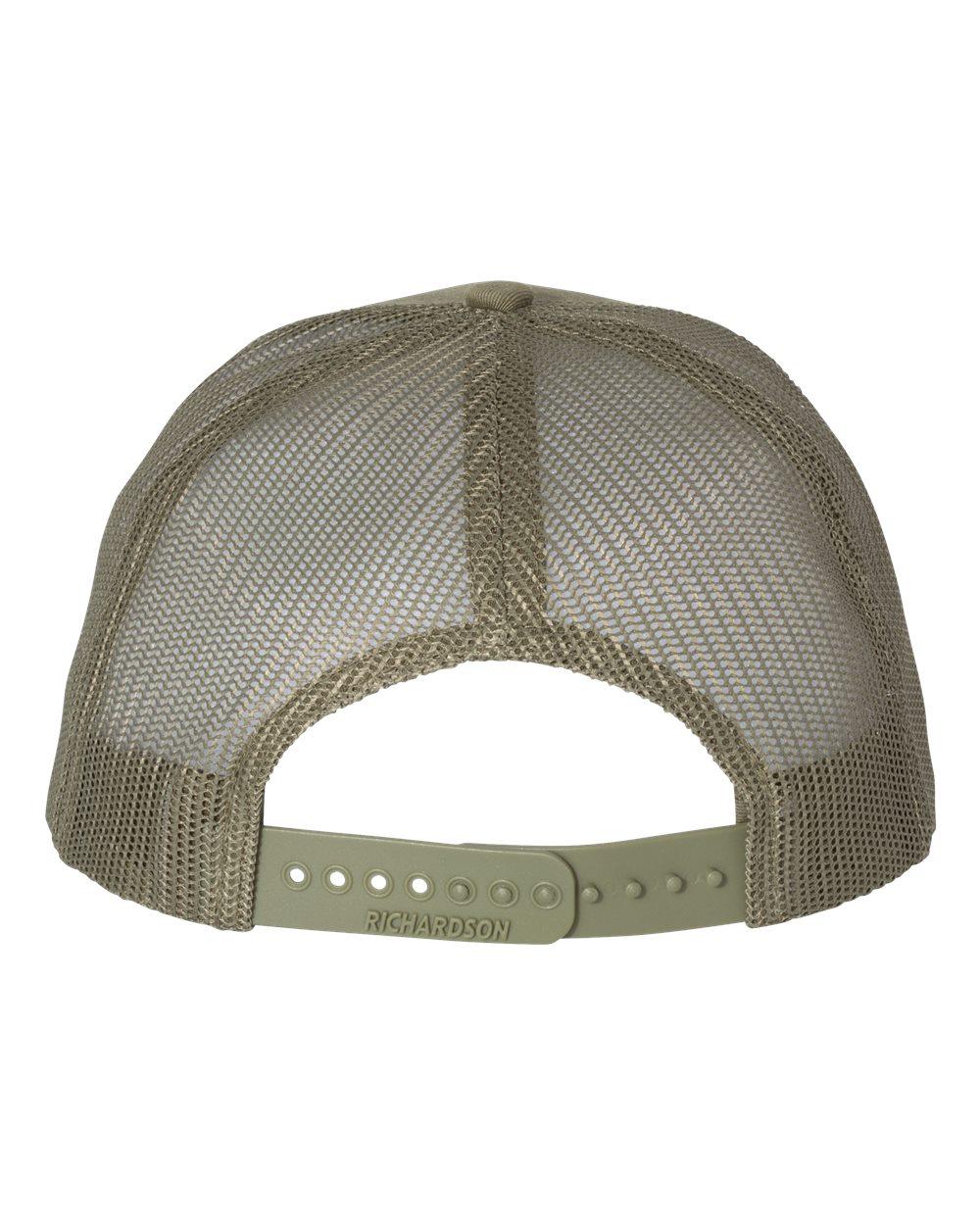 112 Richardson Trucker Snapback Hat - Back Image