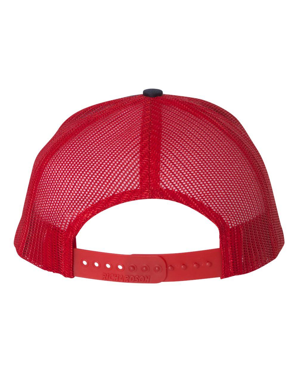 112 Richardson Trucker Snapback Hat - Back Image