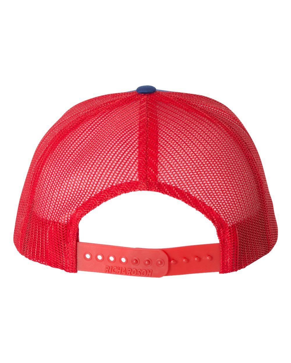 112 Richardson Trucker Snapback Hat - Back Image