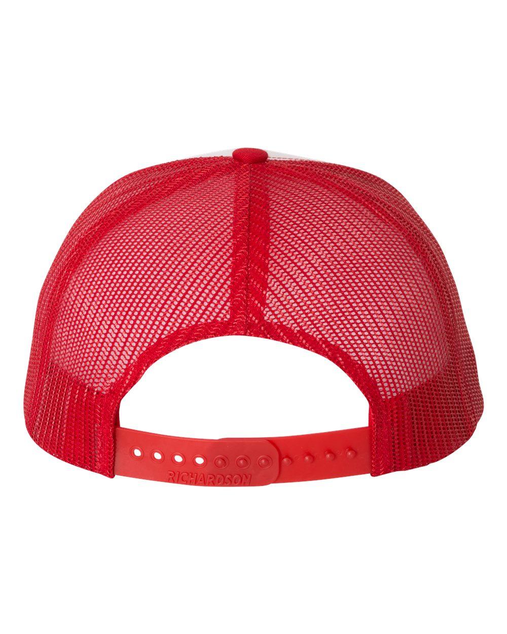 112 Richardson Trucker Snapback Hat - Back Image