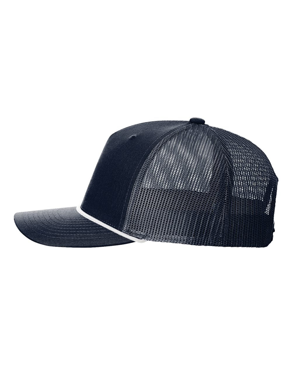 Richardson 112FPR Hat 112FPR Richardson Five-Panel Trucker With Rope Cap - Siide Image