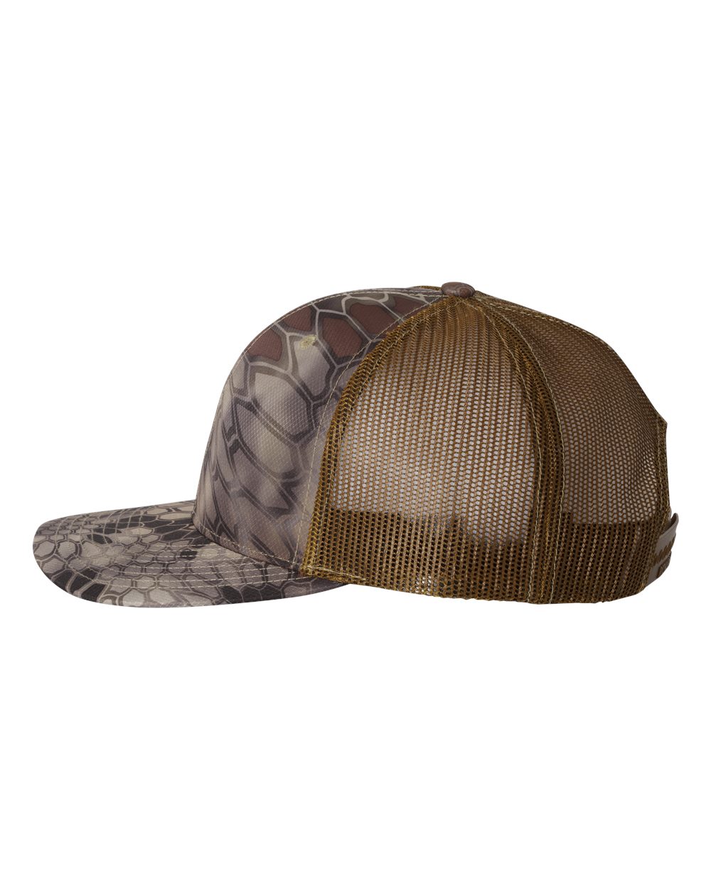 112P Richardson Patterned Snapback Trucker Cap - Siide Image