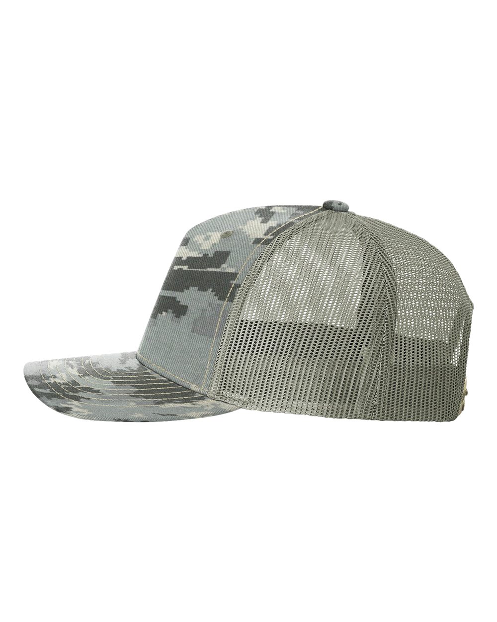 112PFP Richardson Printed Five-Panel Trucker Cap - Siide Image
