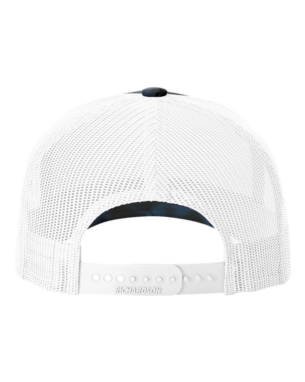 112PFP Richardson Printed Five-Panel Trucker Cap - Back Image
