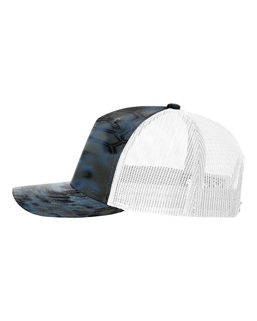 112PFP Richardson Printed Five-Panel Trucker Cap - Siide Image