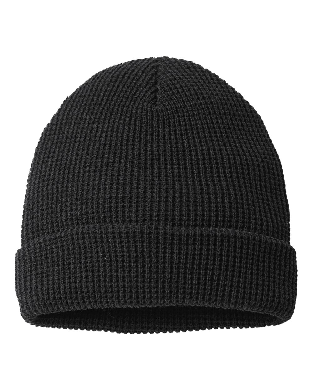 146R Richardson Waffle Cuffed Beanie - Back Image