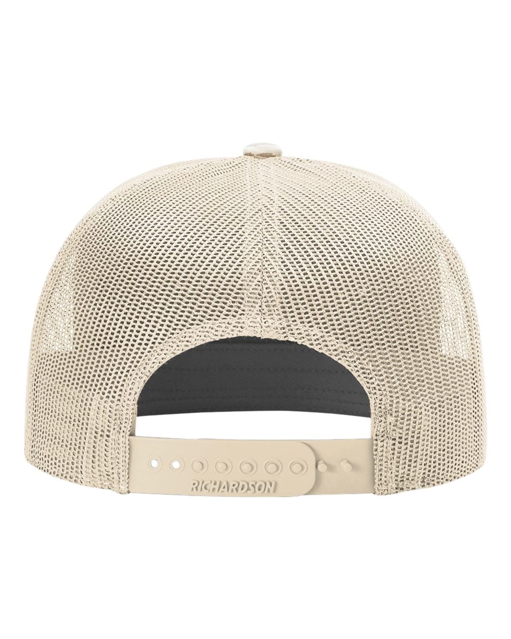 168P Richardson Printed 7-Panel Trucker - Back Image