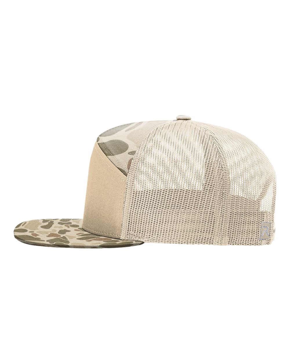 168P Richardson Printed 7-Panel Trucker - Siide Image